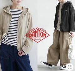 DANTON   ボアパーカー　36　ベージュ 楽天市場】danton ダントン フード付き ボアフリースジャケット