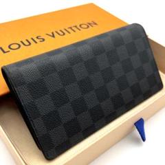 【極美品】ルイヴィトン グラフィット ポルトフォイユ ブラザ 長財布 A390