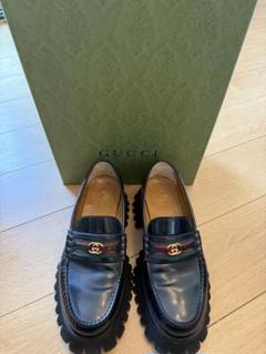 ⭐︎GUCCI 厚底ローファー⭐︎サイズ8美品
