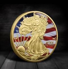 A363  アメリカ　　2024年 自由の女神　大型金貨　カプセル付き 金貨 アメリカ USA イーグル金貨 2024年 自由の女神 大型金貨