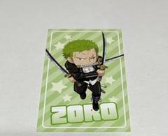 ONE PIECE ゾロ　ブロマイド　ステッカーのサムネイル