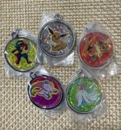 ポケモンボールでゲット！　メタルマスコット2 計5点セット