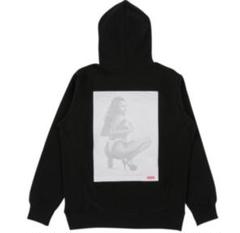 完売品 シュプリーム スウェットパーカー 厚手 バックプリント supreme