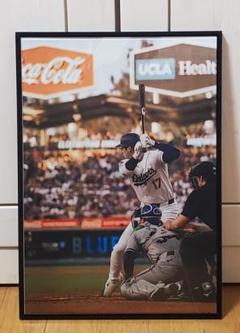 祝ドジャース大谷翔平 2024年MVP獲得！A3サイズポスターフレーム付き⑪