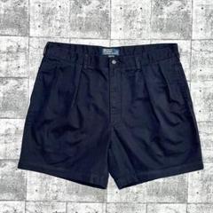美品✨ポロバイラルフローレン　ハーフパンツ　ANDREW　ブラック　W32　希少 美品✨ポロバイラルフローレン ハーフパンツ ANDREW ブラック