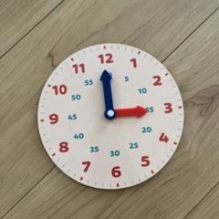 知育玩具　時計　木の時計　おもちゃ