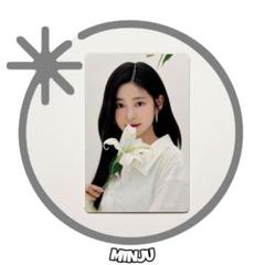 izone ミンジュ ONE THE STORY トレカ IZ*ONE 2021 One The Story Online Concert Trading card