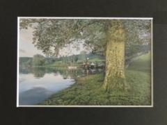 原雅幸、【Scotney Castle old】、希少な画集画 原雅幸、【Scotney Castle old】、希少な画集画