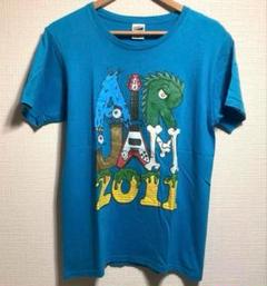 AIR JAM 2011 エアジャム 半袖Tシャツ スカイブルー M ハイスタ
