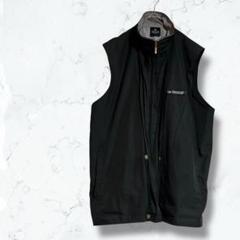 2364＊ダンロップモータースポーツ＊ベスト LL 作業着 ポケット多数 重ね着