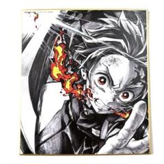 複製ミニ色紙炭治郎セット ufotable 鬼滅の刃 無限列車編 DINING複製ミニ色紙 竈門炭治郎 A