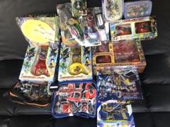 未使用　仮面ライダー　乳児、園児向け　食器、お弁当箱、バッグ、小物入れ、ブレード