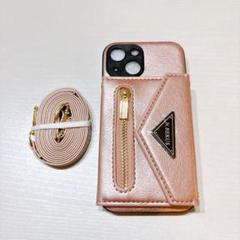 iPhone 13mini 手帳型 ショルダー 肩掛け 首掛け 斜め掛け 財布