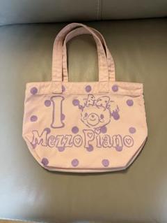 メゾピアノ POPUP トートバッグ 黒 1点