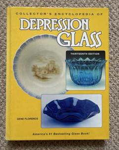 コレクターブック　Depression Glass アンティーク　洋書　アメリカ