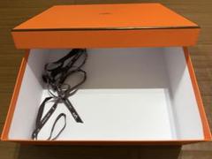 HERMES 革靴　箱、袋つき 2025年最新】エルメス 靴 空箱の人気アイテム - メルカリ