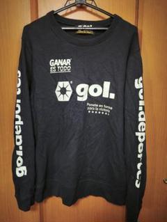 最終価格 Lサイズ ゴル gol. トレーナー サッカー フットサル ネイビーのサムネイル