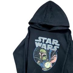 映画 スターウォーズ star wars プルオーバーパーカー　ブラック 黒