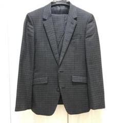 美品　希少　スーツセレクト　マルゾット　チェック柄スーツ　ブラックウォッチ　Y6 WEB限定/OUTLET】【CLASSICO TAPERED】【年間】2釦ピークド