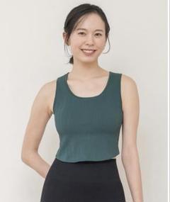 新品MサイズSUKALAダークグリーン リブ編み タンクトップ 新品MサイズSUKALAダークグリーン リブ編み タンクトップ - メルカリ