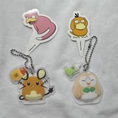 コメダ珈琲店ポケモンコラボ　デデンネ　モクロー　カビゴン　コダック