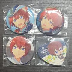 【まとめ売り】あんスタ 缶バッジ とるパカ 朱桜司 23点セット あんスタ とるパカ vol.6 ハート缶バッジ 朱桜司 まとめ売り
