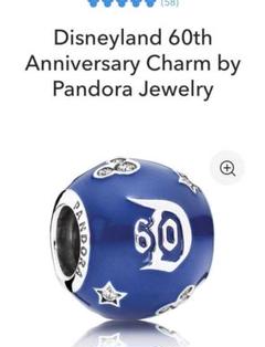 ブルー系 オープニング 大放出セール カリフォルニア ディズニー 60周年 限定 パンドラ チャーム アクセサリーブルー系 Www Marengoef Com