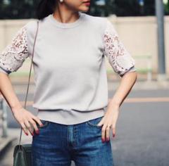 値下 美品 Danny&Anne ダニーアンドアン 春ニット トップス オフィスのサムネイル