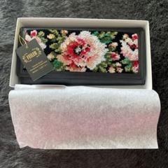 タグ付き未使用 FEILER フェイラー 長財布　フラワー刺繍 未使用 FEILER フェイラー 長財布 マルチケース - メルカリ