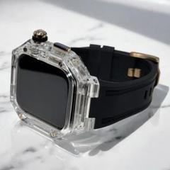 cb01⭐︎アップルウォッチバンド ラバーベルトカバー AppleWatchケース