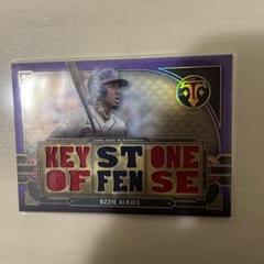 Ozzie Albies ゲームユーズドメモラビリアカード TTR-004