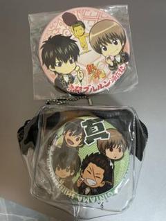 値下げ銀魂魅せキューブ缶バッジ沖田
