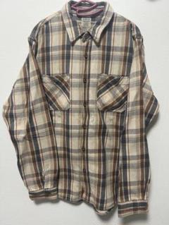 AWRXUSA チェック柄 長袖シャツ 2XL (美品)