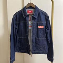 ZARA クロップドフィットデニムジャケット HARRY LAMBERT ZARA】 クロップドフィットデニムジャケット X HARRY LAMBERT