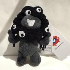 万博 黒ミャクミャク カラビナ キーホルダー ブラック 立ち