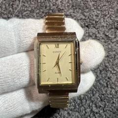 90s 未使用 SEIKO ALBA ESTATE QZ 純正SSベルト 腕時計 90s 未使用 説明書付き SEIKO ALBA クォーツ 電池交換済 腕時計