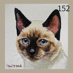 絵画 。原画☆【美しい花畑にきれいな花を植えたかわいいシャム猫】 絵画 。原画☆【美しい花畑にきれいな花を植えたかわいいシャム猫】