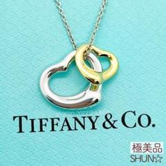 TIFFANY&Co. 新品 S ラビングハート ネックレス Au750 - メルカリ