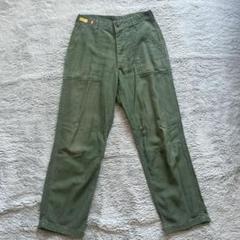 ベイカーパンツ米軍ミリタリー1977 W32 ベルベルジンビンテージ