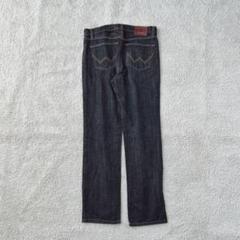 デニムパンツ ストレート ジーパン コットン 日本製 カジュアル カラーデニム