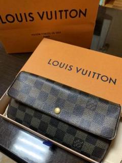 正規品!ルイヴィトン ダミエ 長財布