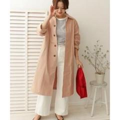 極美品✨ドアーズ23SS バルマカンコートゆったり36 濃いベージュ