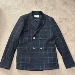 ZARA キッズ 新品 チェック柄ダブルブレザー パンツ 152 ネイビー 05644867401-e1.jpg?ts=
