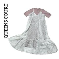 QUEENS COURT クイーンズコート ニットセットキャミワンピース