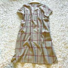 nop de nod Ciel リネンコットン 先染めワンピース ゆったりのサムネイル