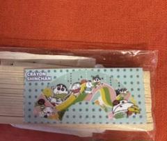 クレヨンしんちゃんのイラスト　木製扇子