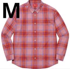 Supreme Brushed Plaid Flannel Shirt Pinkのサムネイル
