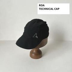 美品】ROA TECHNICAL CAP キャップ 黒hiking - メルカリ