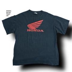 超激レアHONDAホンダビッグロゴTシャツy2kブラックバイカーメンズL企業系
