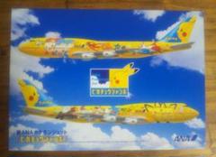 コレクター品 ANAピカチュウジャンボ抱き枕 ポケモンジェット ピカチュウジャンボ退役（引退）記念 ANA Pokémon Jet History